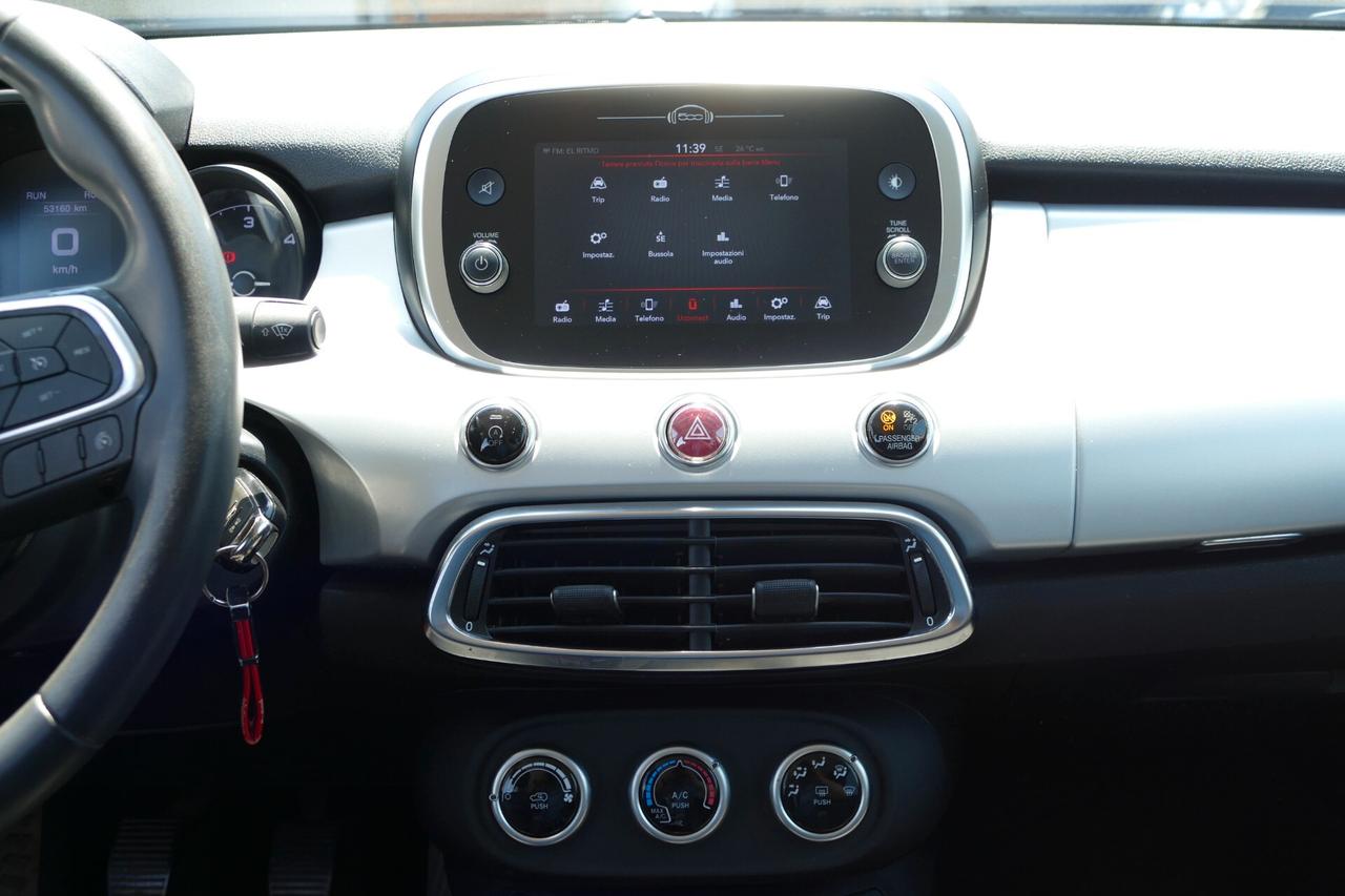 Fiat 500X 1.3 MULTIJET 95 CV CONNECT LED CARPLAY CERCHI 17"SENSORI