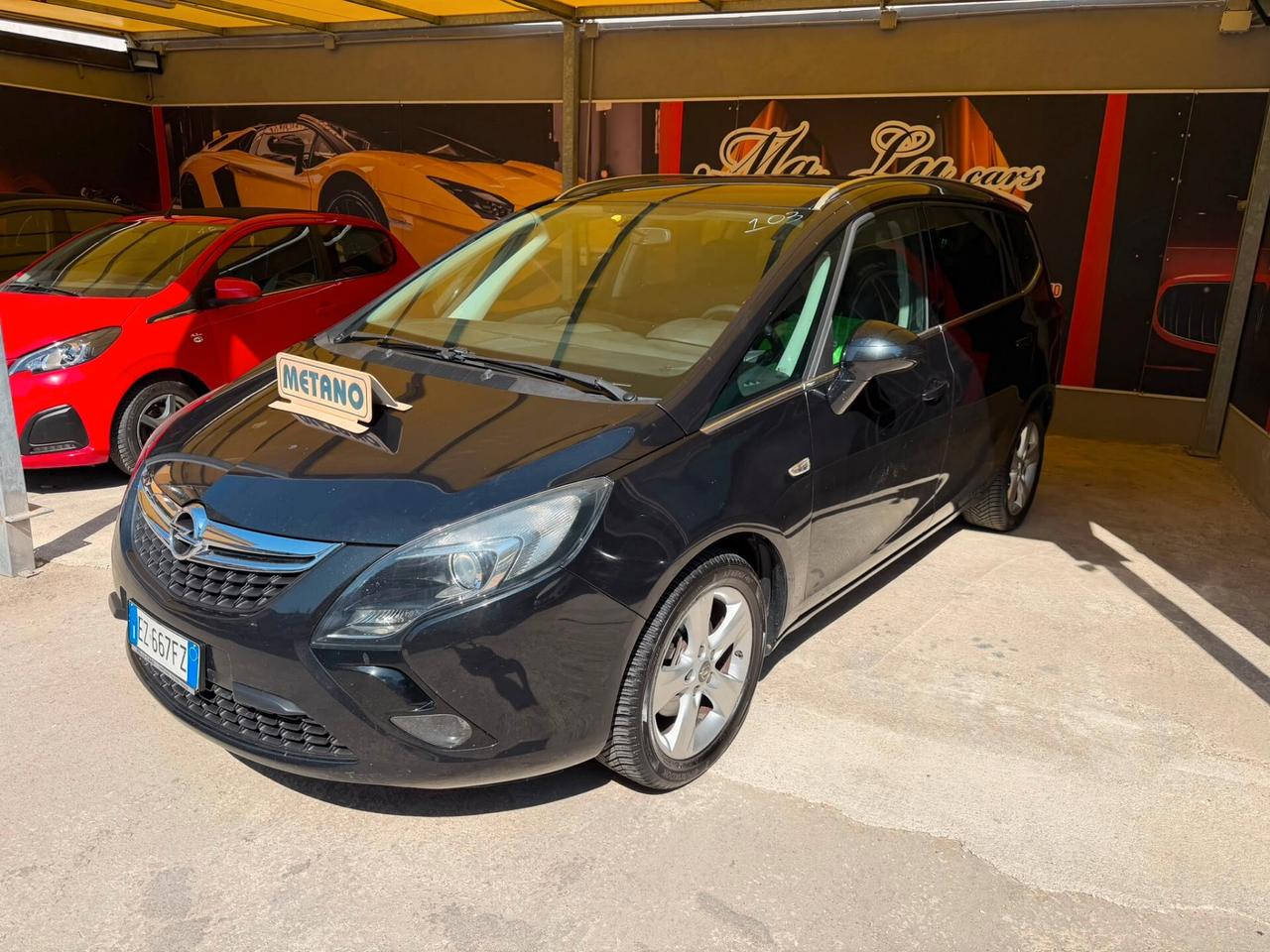 Opel Zafira 1.6cc metano 12 mesi garanzia-2015