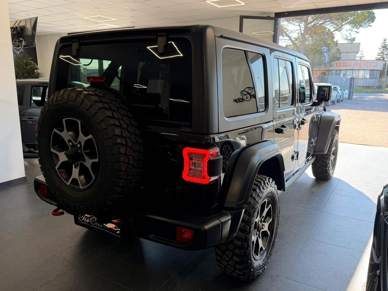 JEEP WRANGLER UNLIMITED RUBICON 2.2 4WD 200CV PELLE NAVI CAM ANNO 2021