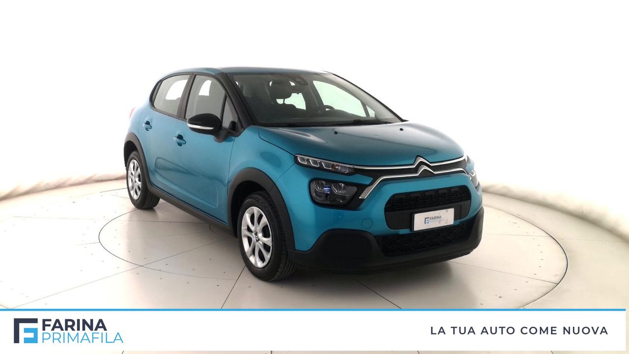 CITROEN C3 III 2017 - C3 1.2 puretech Feel s&s 83cv neopatentati my20