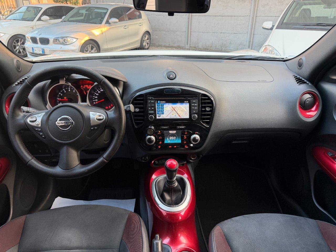 Nissan Juke 1.2 dig-t Tekna 115cv E6 FULL OPTIONAL BIANCO PERLA