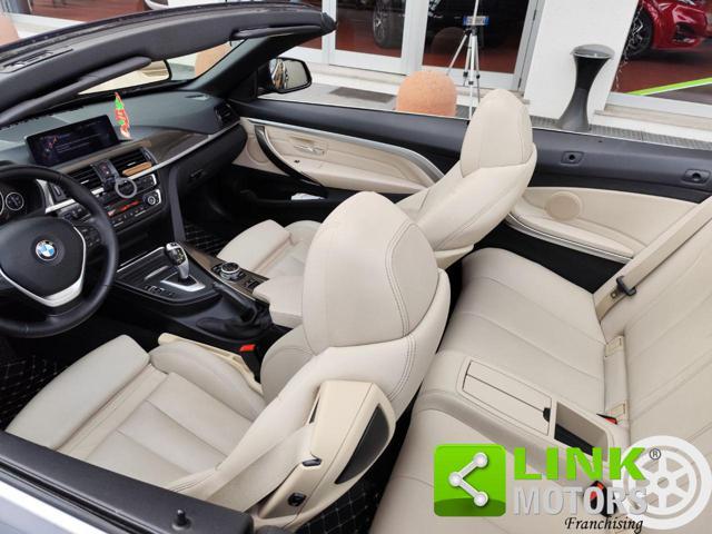 BMW 420 d Cabrio Modern GARANZIA INCLUSA