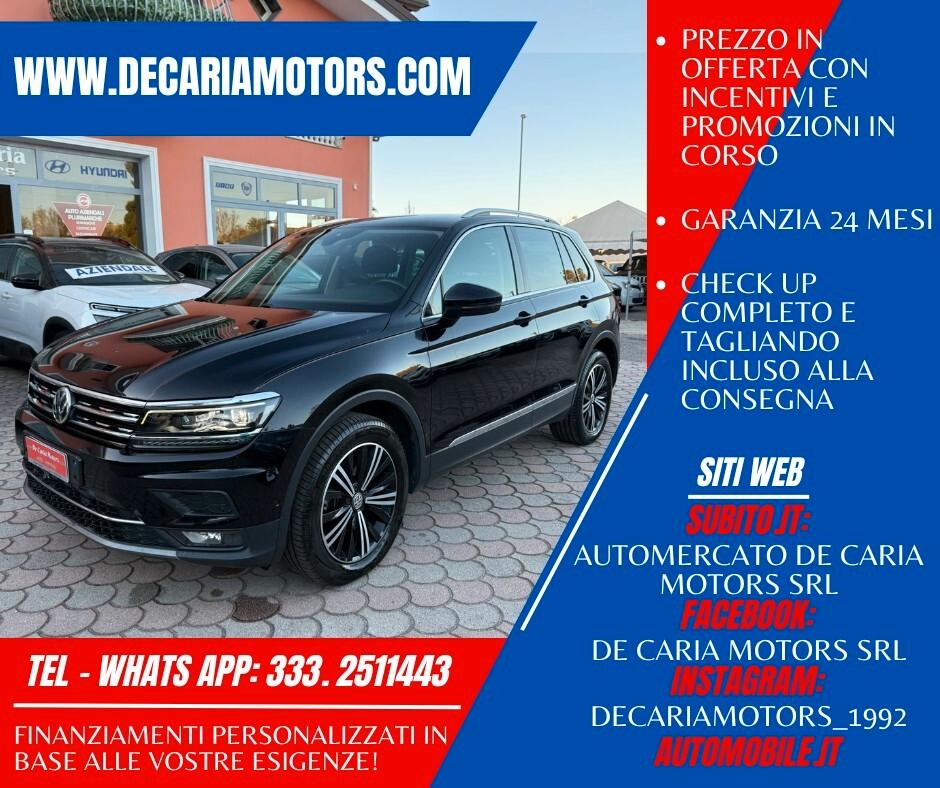 Volkswagen Tiguan 2.0 TDI 150CV DSG 4MOTION Advanced - 2018