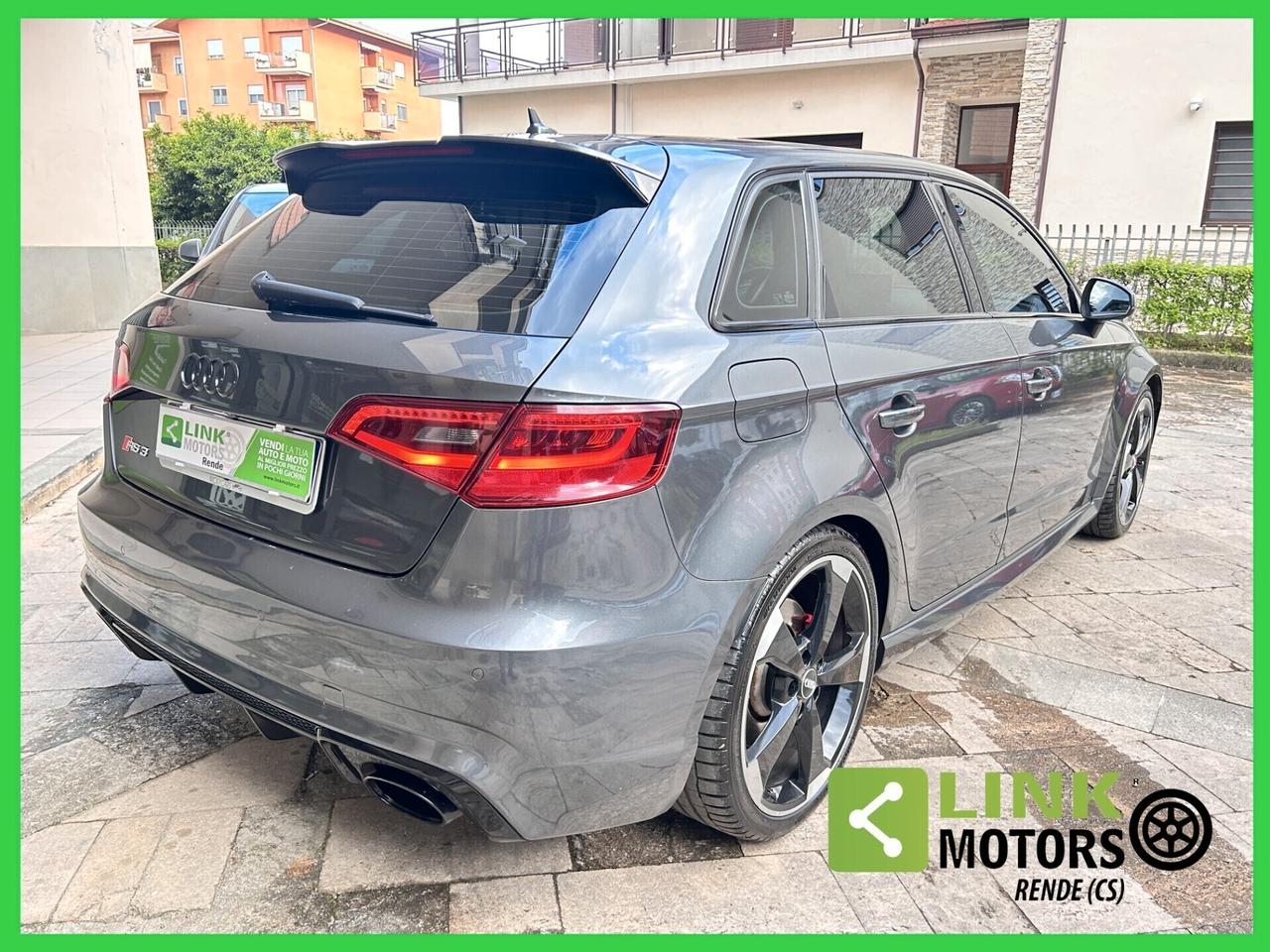 Audi RS 3 SPB 2.5 TFSI quattro 367cv S tronic S line 02/2016