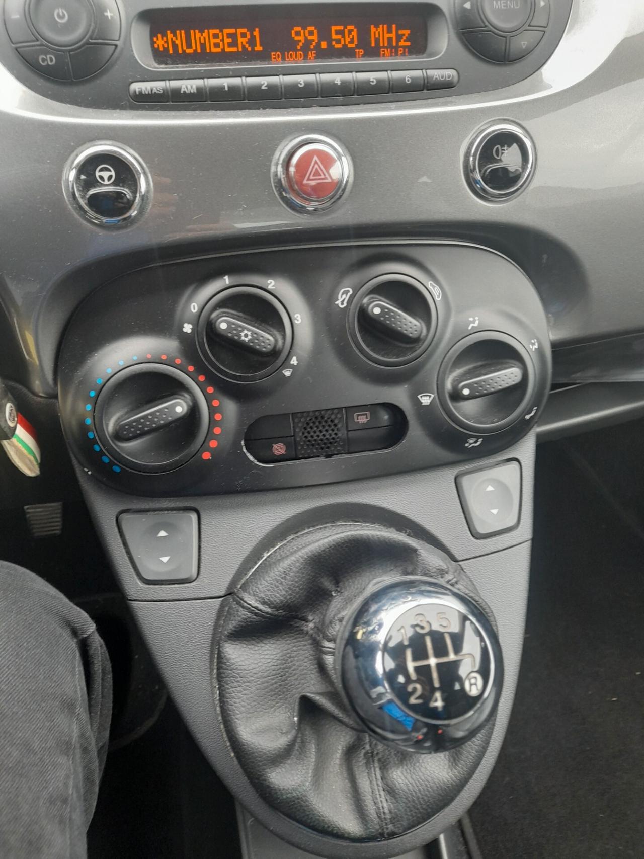 Fiat 500 1.2 matt black