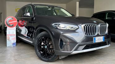 BMW X3 X-DRIVE 20D 48V 2.0 BUSINESS ADVANTAGE 190 CV - FULL LED, PELLE, TELECAMERE 360°