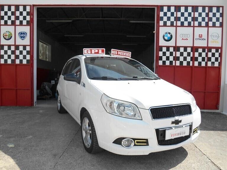 Chevrolet Aveo 1.2 5 porte GPL NO BLOCCHI TRAFFICO