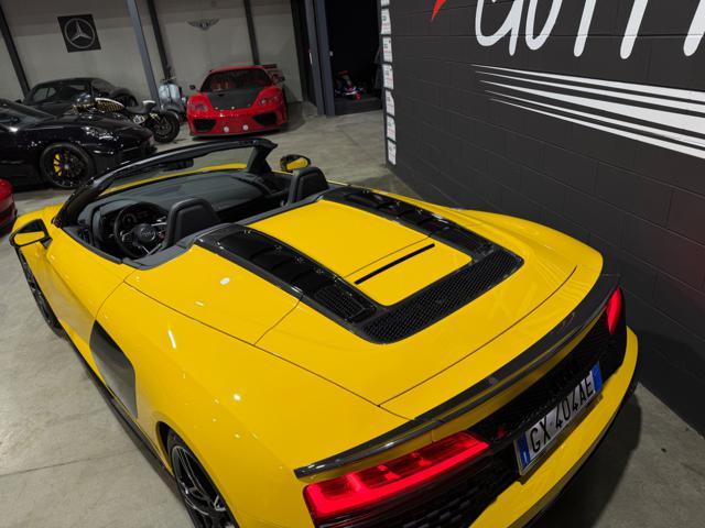 AUDI R8 V10 SPYDER RESTYLING YELLOW SCARICO SUPERSPRINT