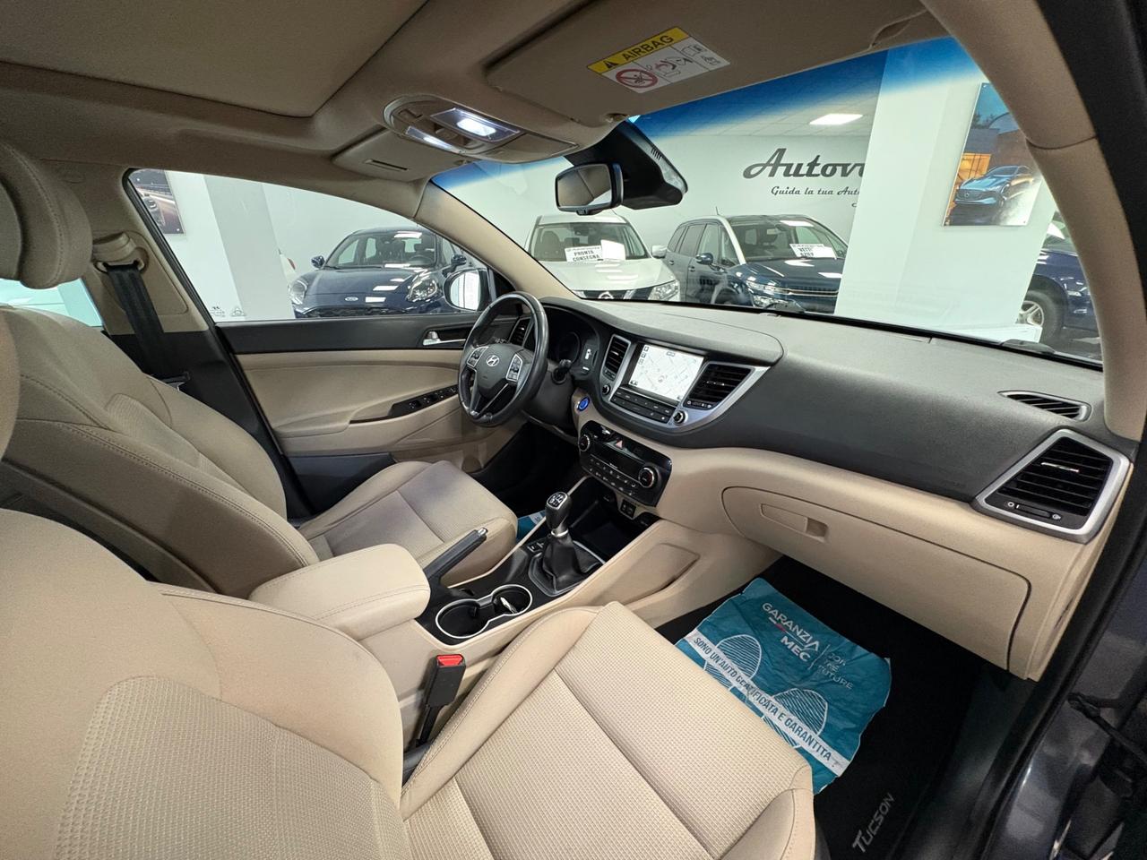 Hyundai Tucson 1.7 CRDi 116cv 2017 km 104000