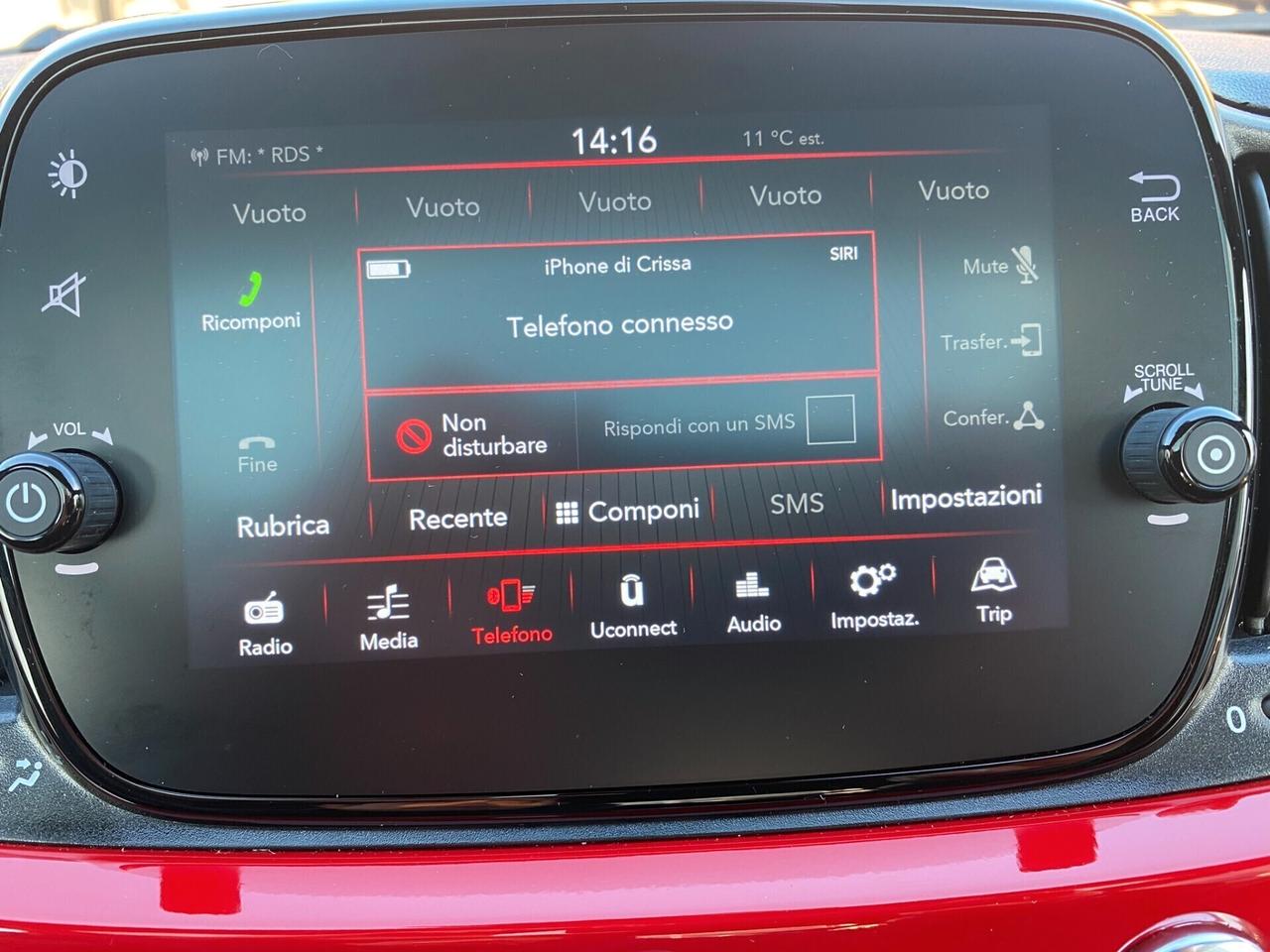 Fiat 500 1.0 Hybrid Red >STUPENDA !!!