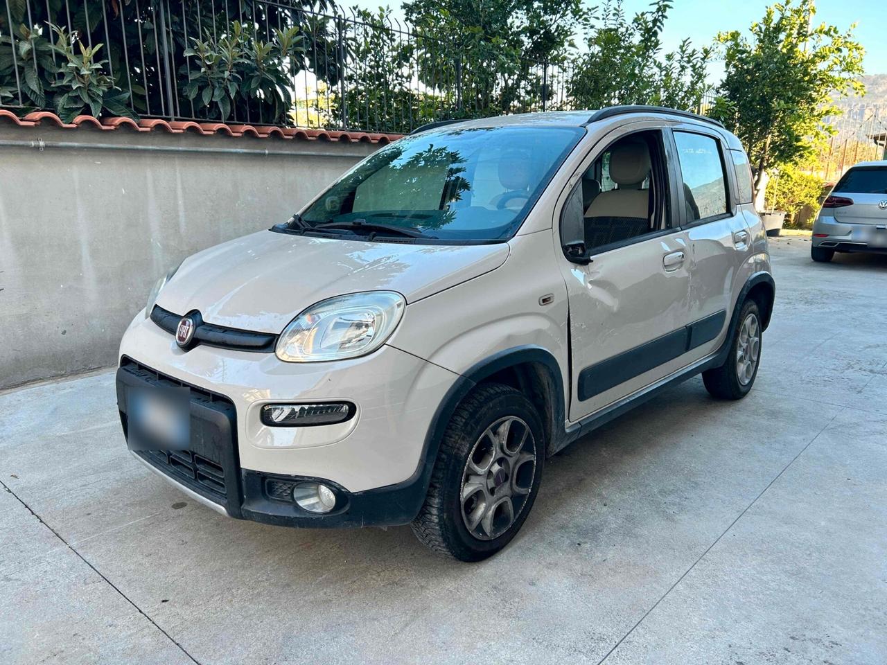 Fiat Panda 0.9 T.Air Metano - 2014 Incidentata