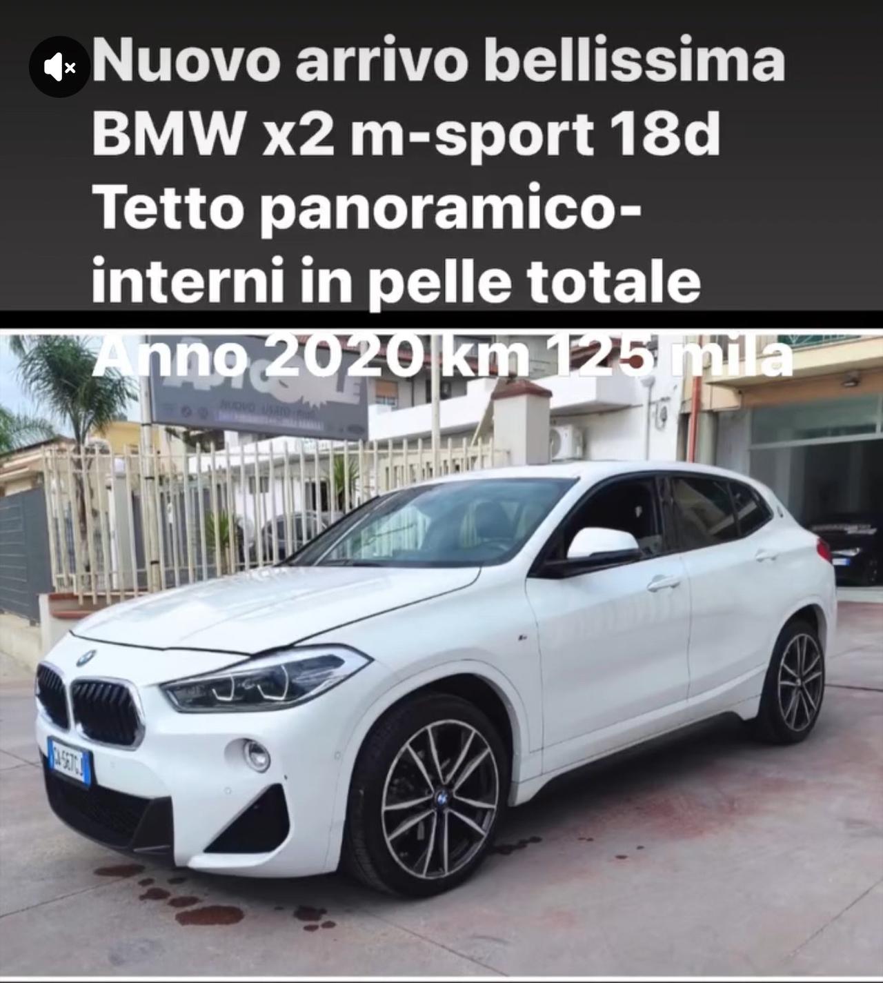 Bmw X2 sDrive18d Msport-X