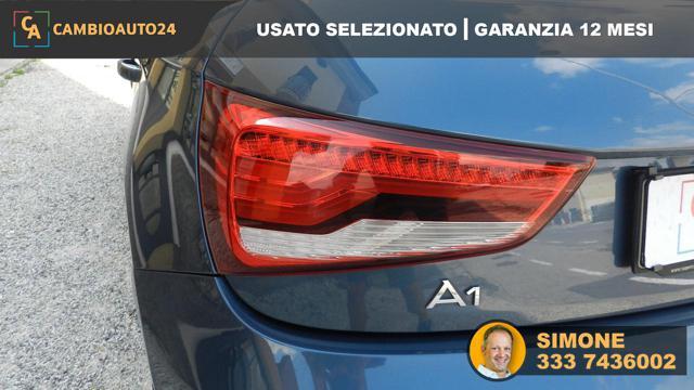 AUDI A1 SPB 1.6 TDI 116 CV Admired+Sline Esterno Cerchi17°