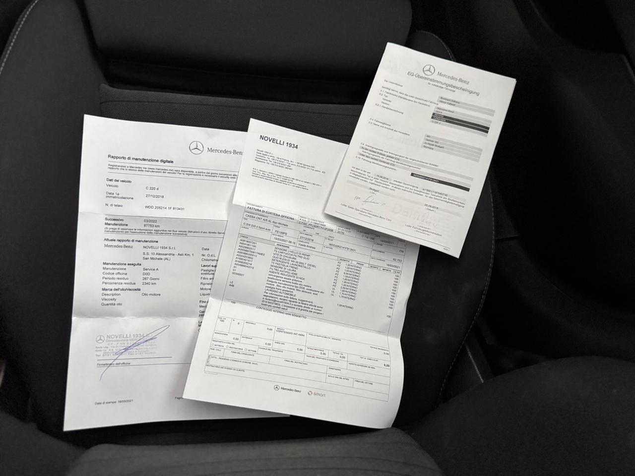 Mercedes C 220 d Auto Premium 9GTRONIC FACELIFT