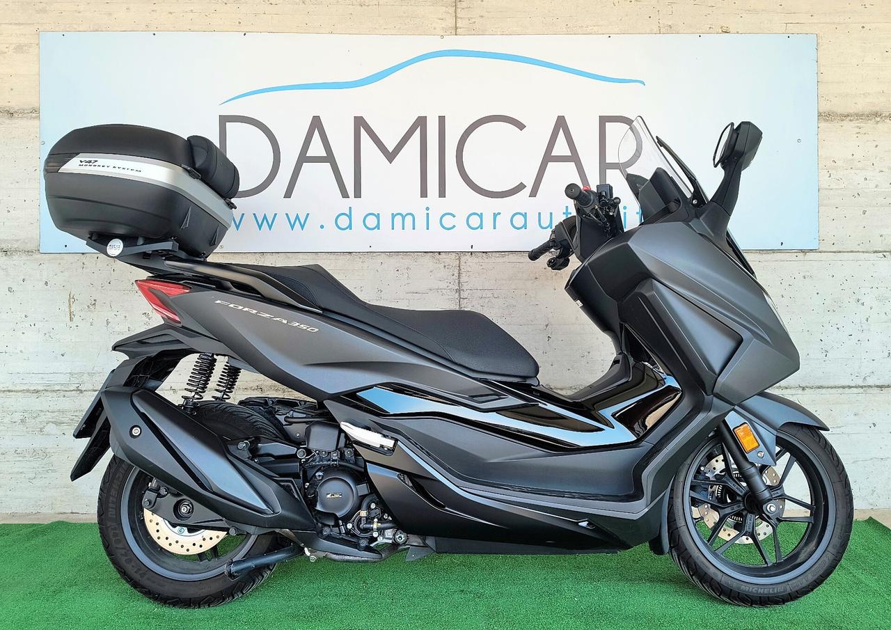Honda Forza 350 Matte Gunpowder Black Metallic
