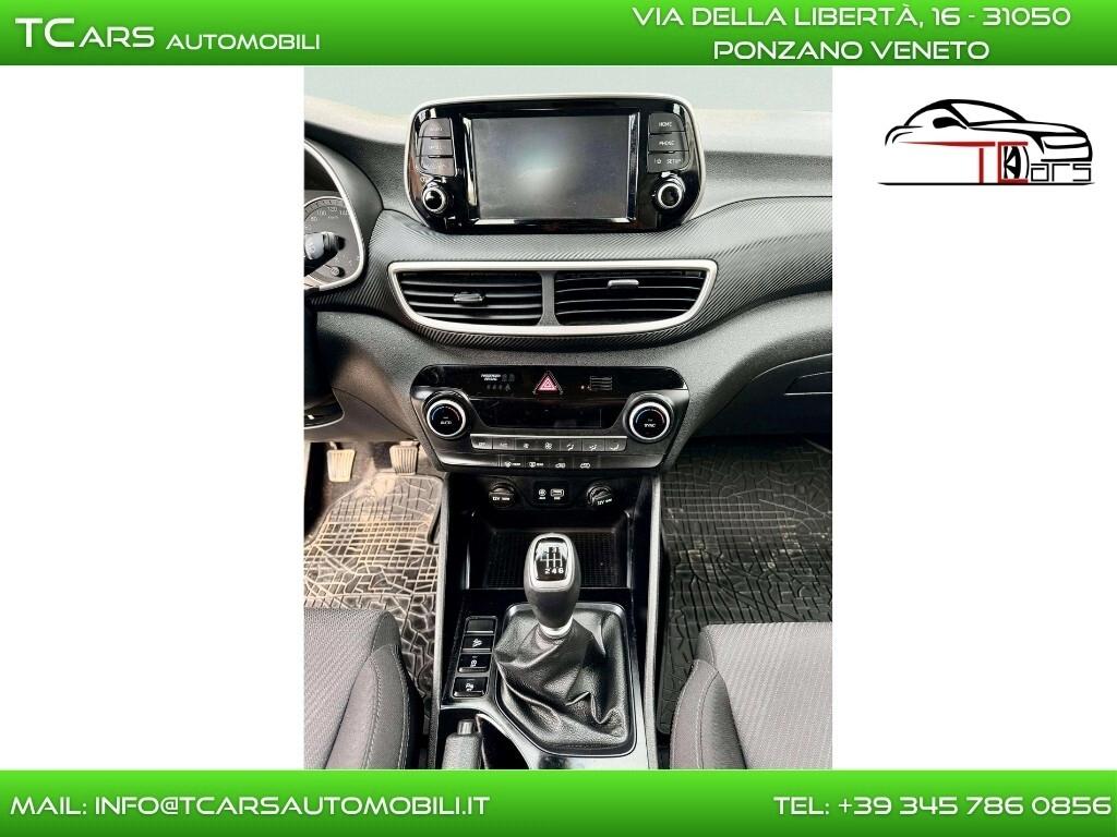 HYUNDAI TUCSON 1.6 BENZINA - EURO 6 - NEOPATENTATI