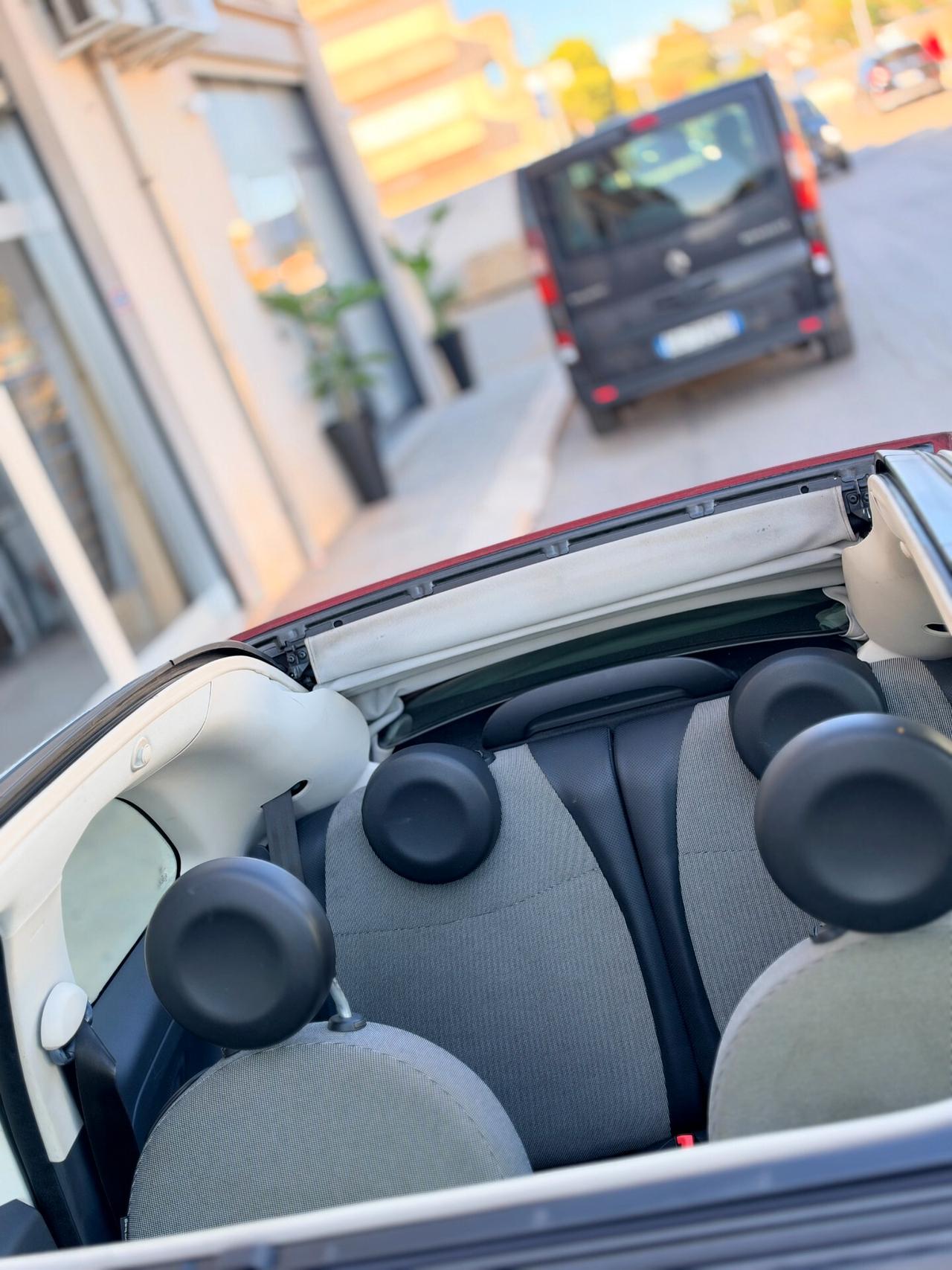 Fiat 500 1.2 CABRIO MODELLO Lounge 69cv ADATTA PER NEO PATENTATI,CON BLOCK SHAFT,USB,BLUETOOTH