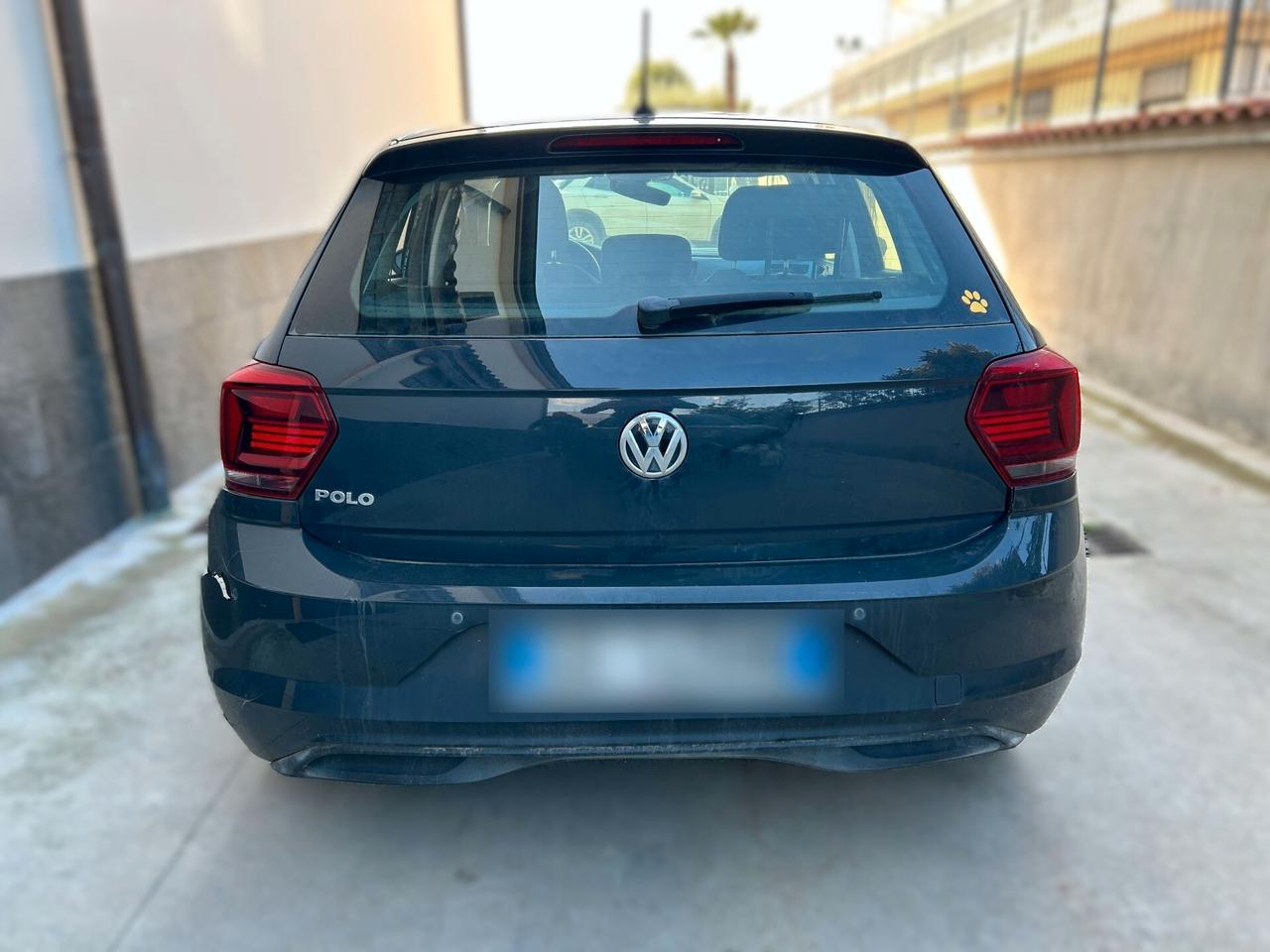 VW Polo 1.6 TDI 95CV - 2019 Incidentata