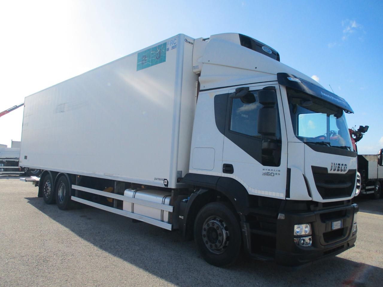 Iveco STRALIS 360 E5 FRIGO+SPONDA 9.60M 23P ATPFNA 08/28