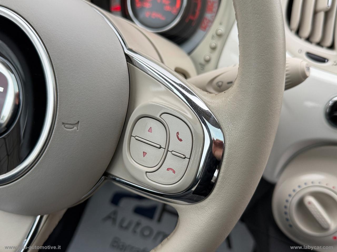 FIAT 500 1.2 Lounge TETTO IN VETRO SENSORI PARCHEGGIO