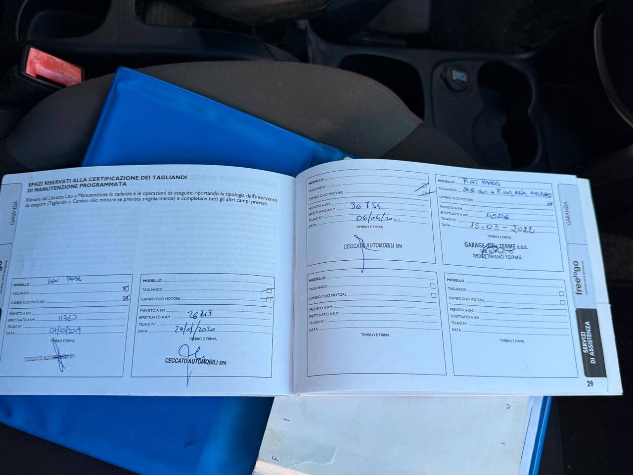 Fiat Panda 1.2 Unica Proprietaria Euro 6B
