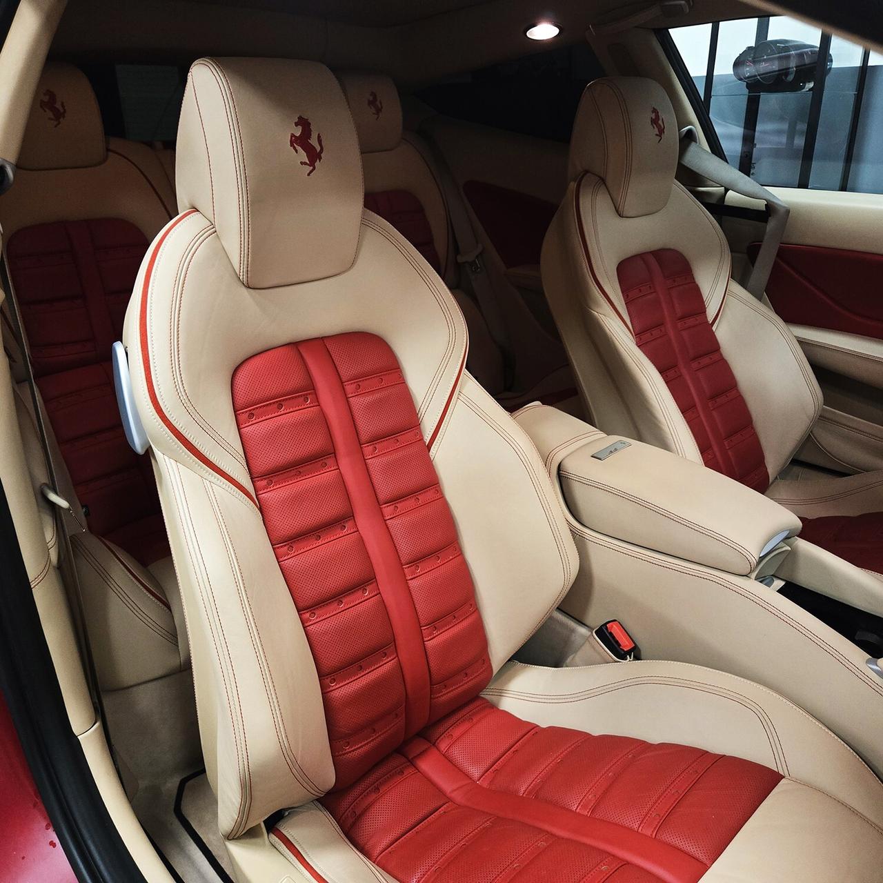 Ferrari FF MATTE RED ORIGINALE FERRARI_TUTTI I SERVICE_LIFT_TOP!!