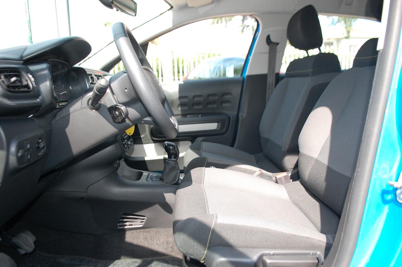 Citroen C3 1.2 puretech 83CV Feel S&S Uff Italy Bicolor USB