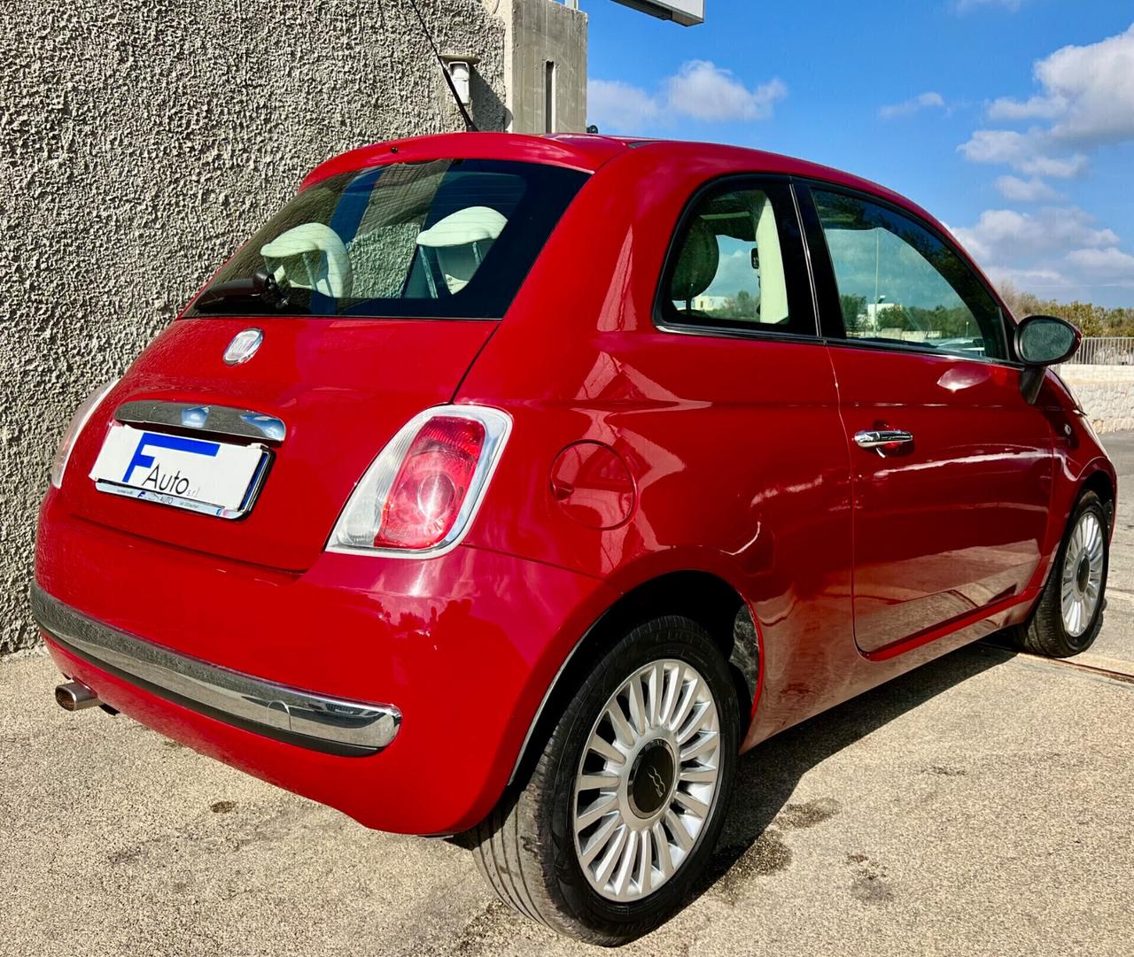 Fiat 500 1.2 GPL Lounge,TETTO PANORAMICO,cerchi in lega,clima,ecc.