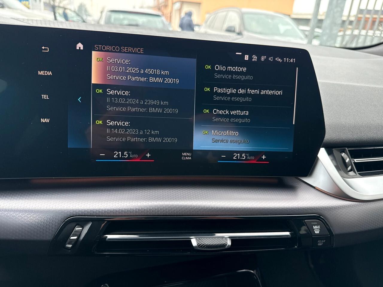 BMW 218 Active Tourer Msport auto (KM CERTIFICATI)