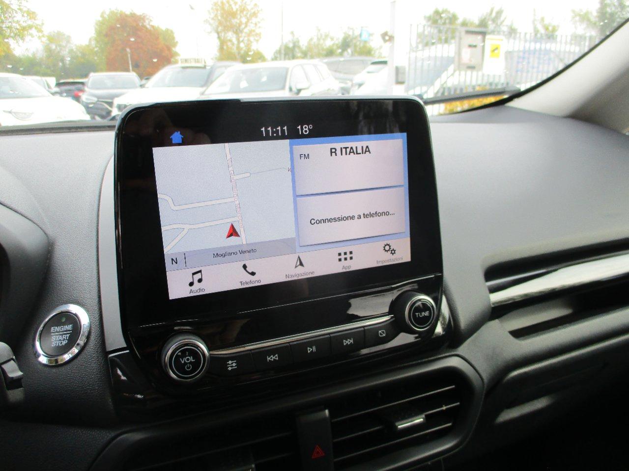Ford EcoSport 1.5 tdci ST-Line s&s 100cv CarPlay/Navi/Camera