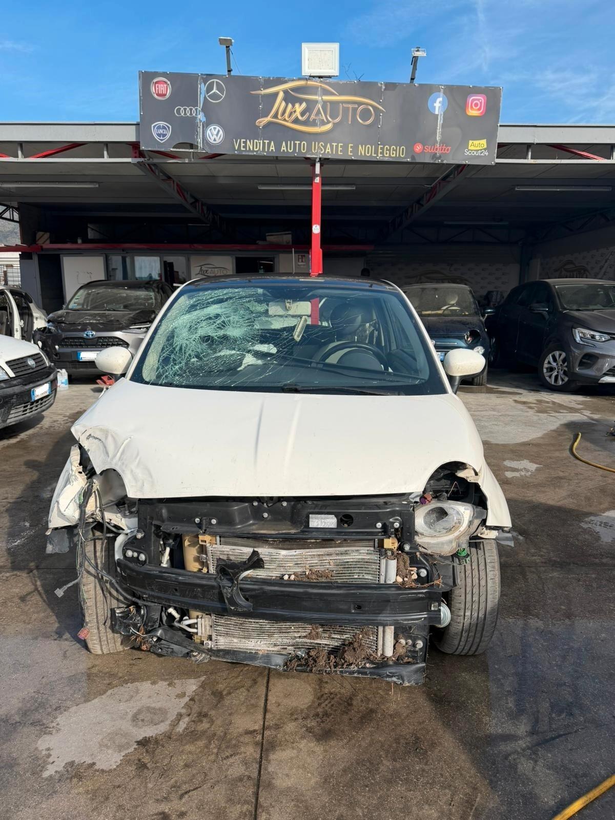 Fiat 500 1.2 sinistrato - 2013