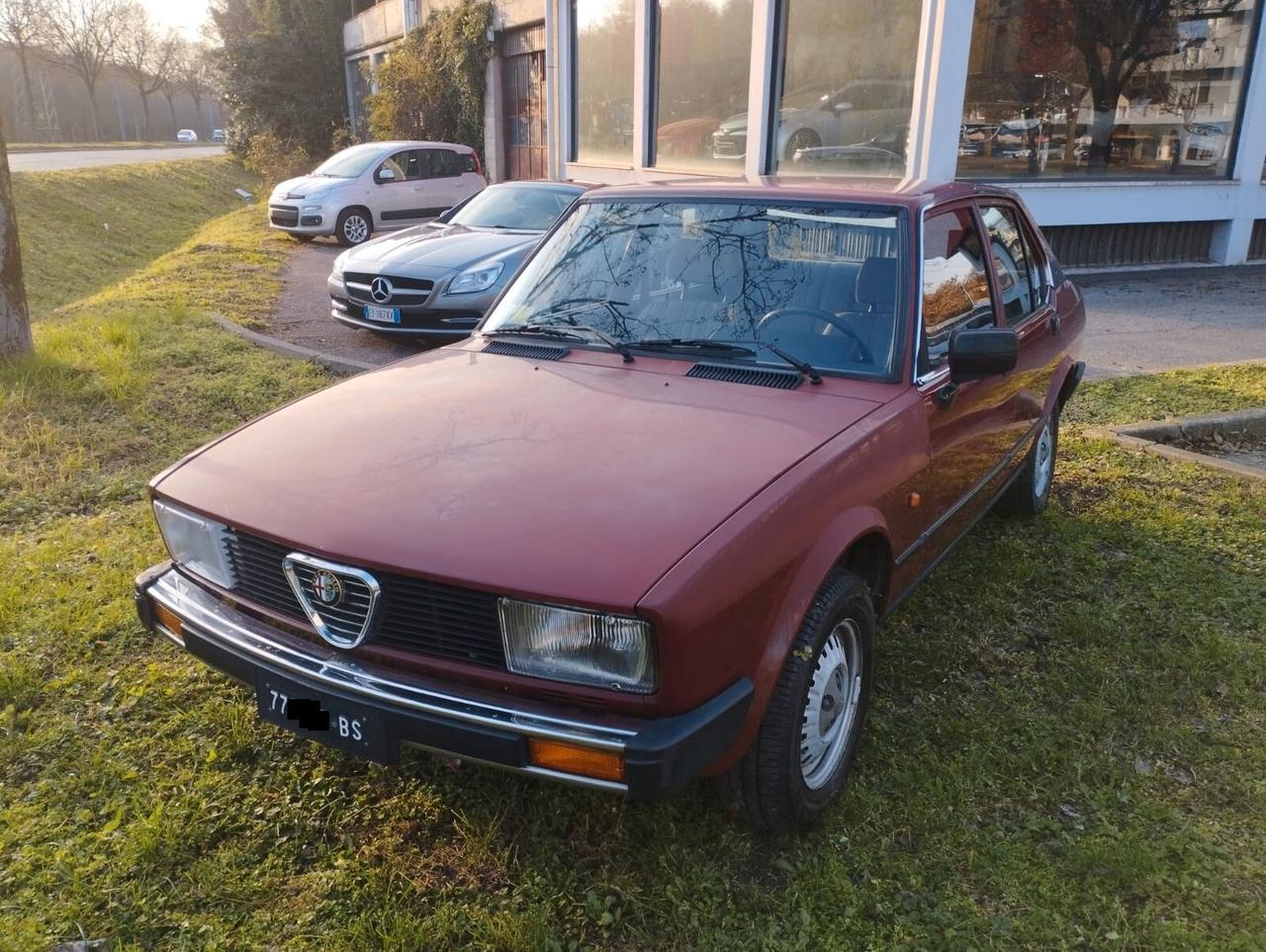 Alfa Romeo Alfetta Ultima Serie 1.8 cc già certificata ASI