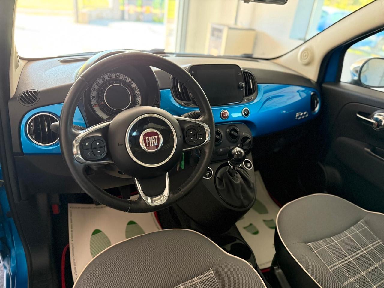 Fiat 500 1.2 EasyPower Mirror DEL 2018 UNICOPROPRIETARIO