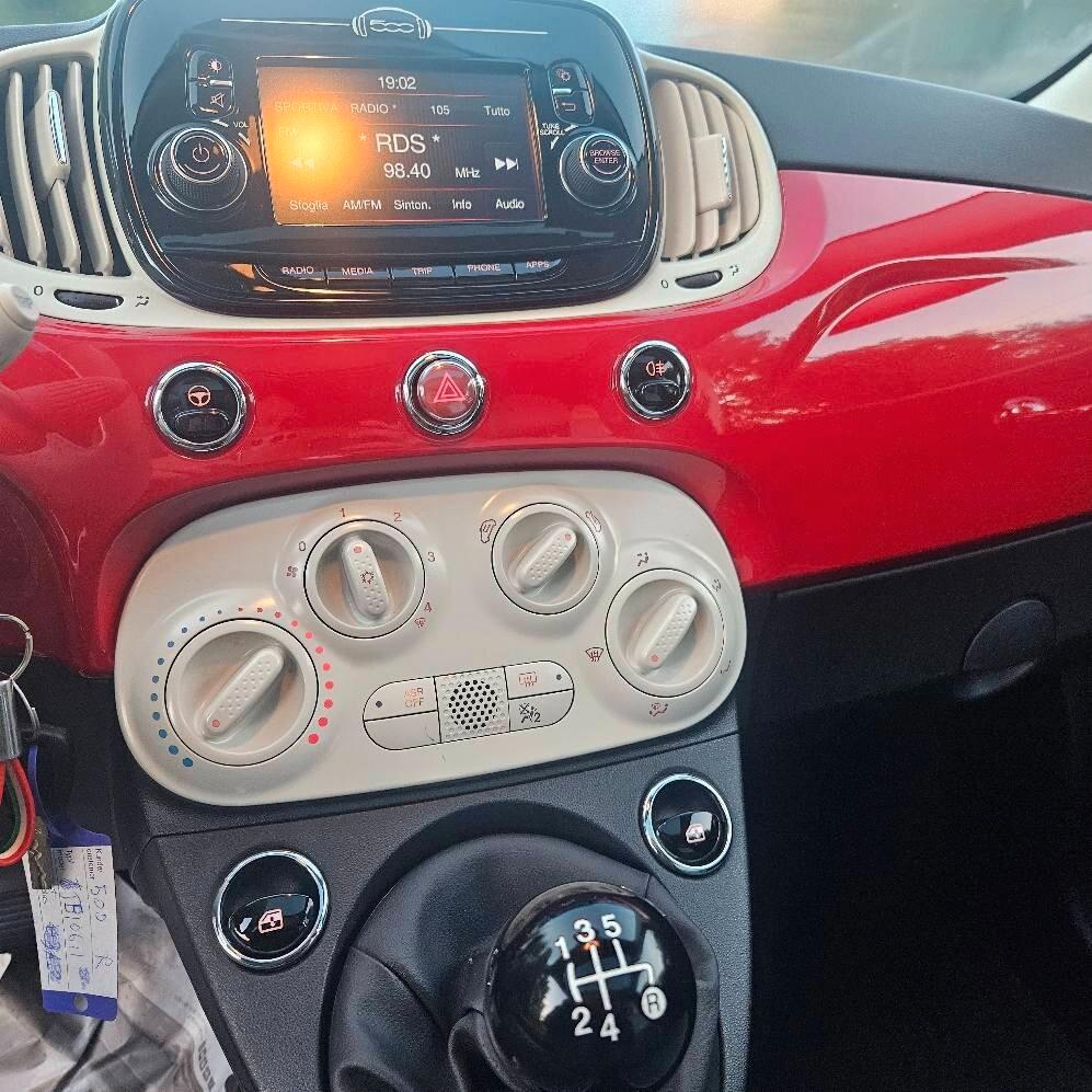 Fiat 500 1.2 69cv Lounge 2019 Gpl casa madre