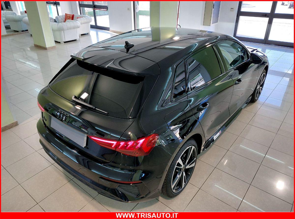 AUDI A3 SPB 40 1.4 Tfsi e 204cv PHEV Identity Black S-line MY24 KM ZERO!!! IVATA