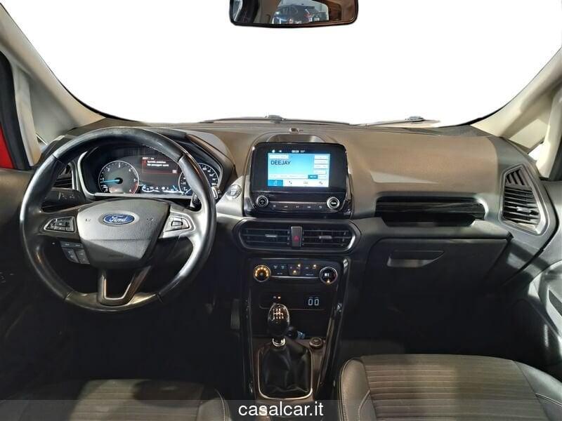 Ford EcoSport 1.5 Ecoblue 100 CV Start&Stop Titanium CON 3 TRE ANNI DI GARANZIA KM ILLIMITATI PARI ALLA NUOVA