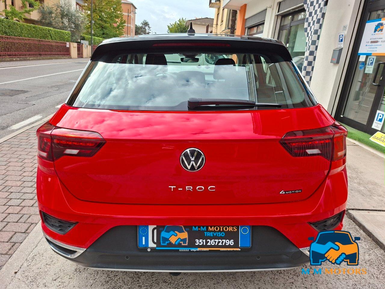 Volkswagen T-Roc 2.0 tdi 4motion dsg gancio traino