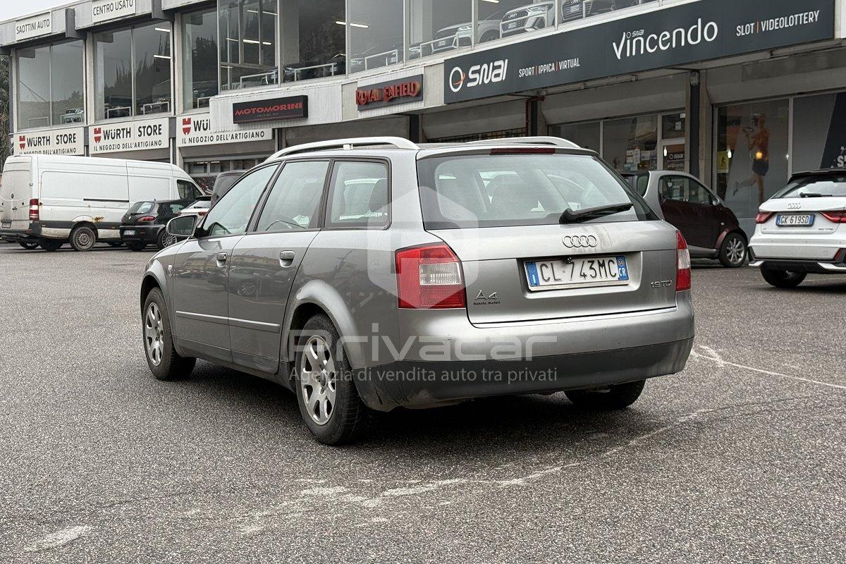 AUDI A4 1.9 TDI/130 CV cat Avant