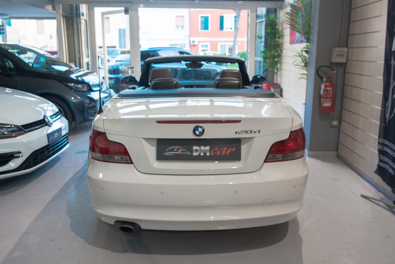 Bmw 120 120d Cabrio Futura CAPPOTTE ELETTRICA PELLE TOTALE