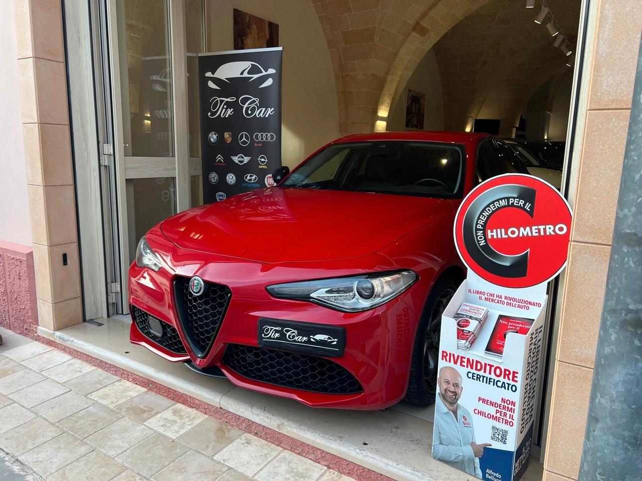 ALFA ROMEO GIULIA VELOCE 2.2 210CV Q4 PELLE NAVI CAM ANNO 2021