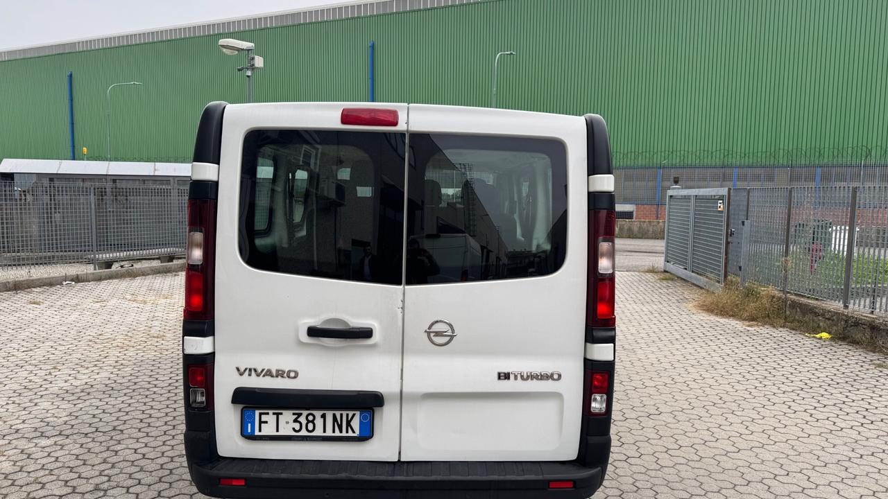 OPEL VIVARO 1.6 Biturbu 125CV 6 POSTI PASSO LUNGO