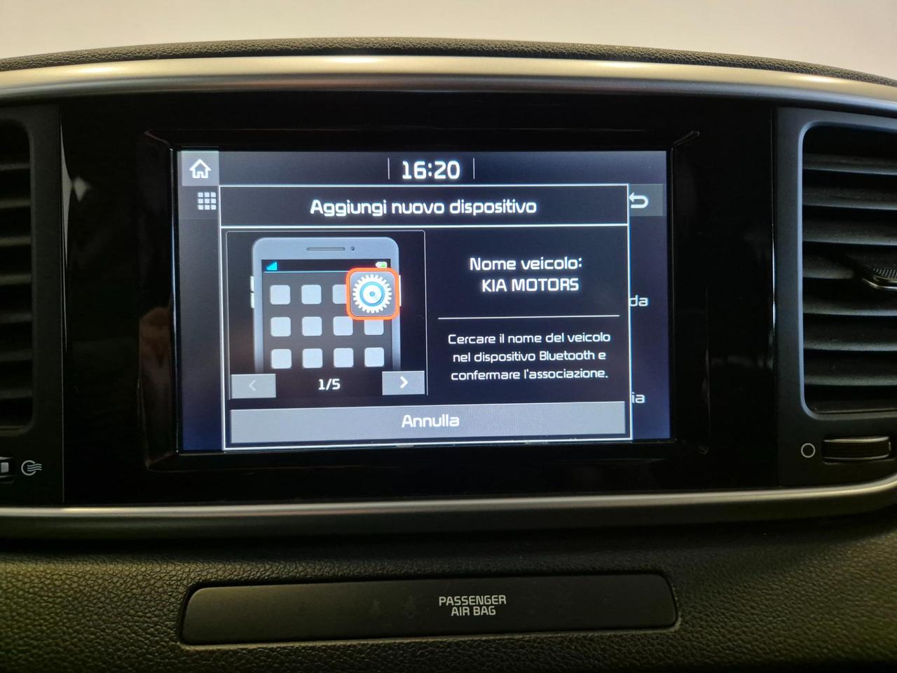 Kia Sportage 1.6 gdi Energy Plus - NEOPATENTATI - UNIPROPRIETARIO - Cam - Carplay