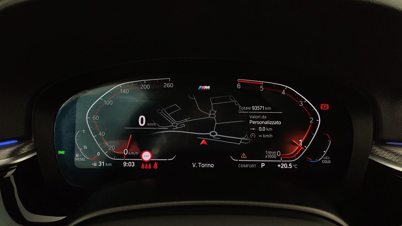 BMW Serie 5 G31 2017 Touring - 520d Touring mhev 48V xdrive Msport auto