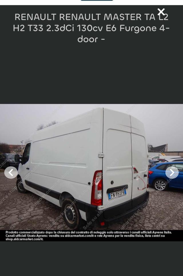 RENAULT Master T33 2.3 dCi/130 PM-TA MOLTO BRUTTO!