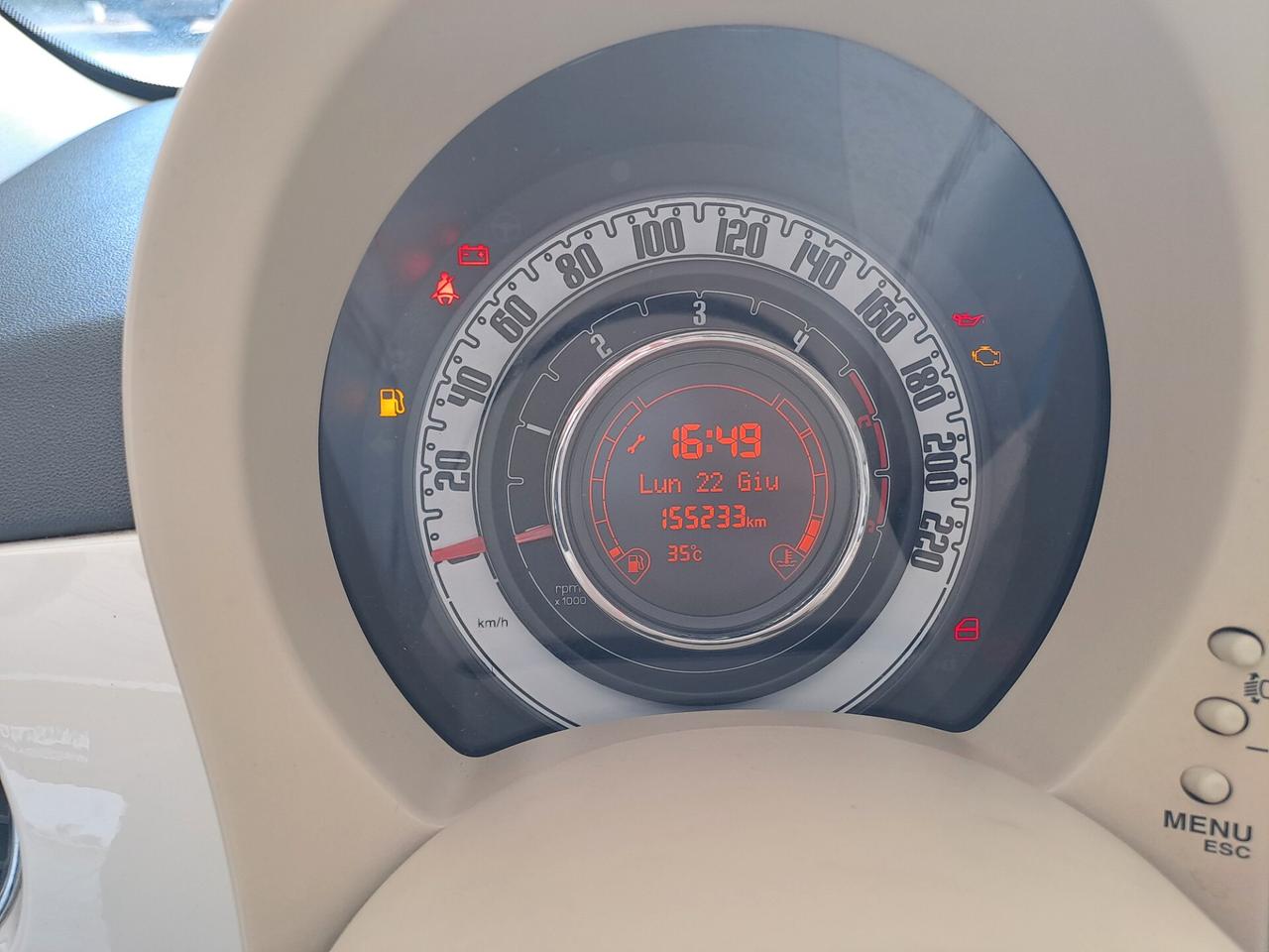 Fiat 500 1.3 Mjt turbina bassa tetto km 140000
