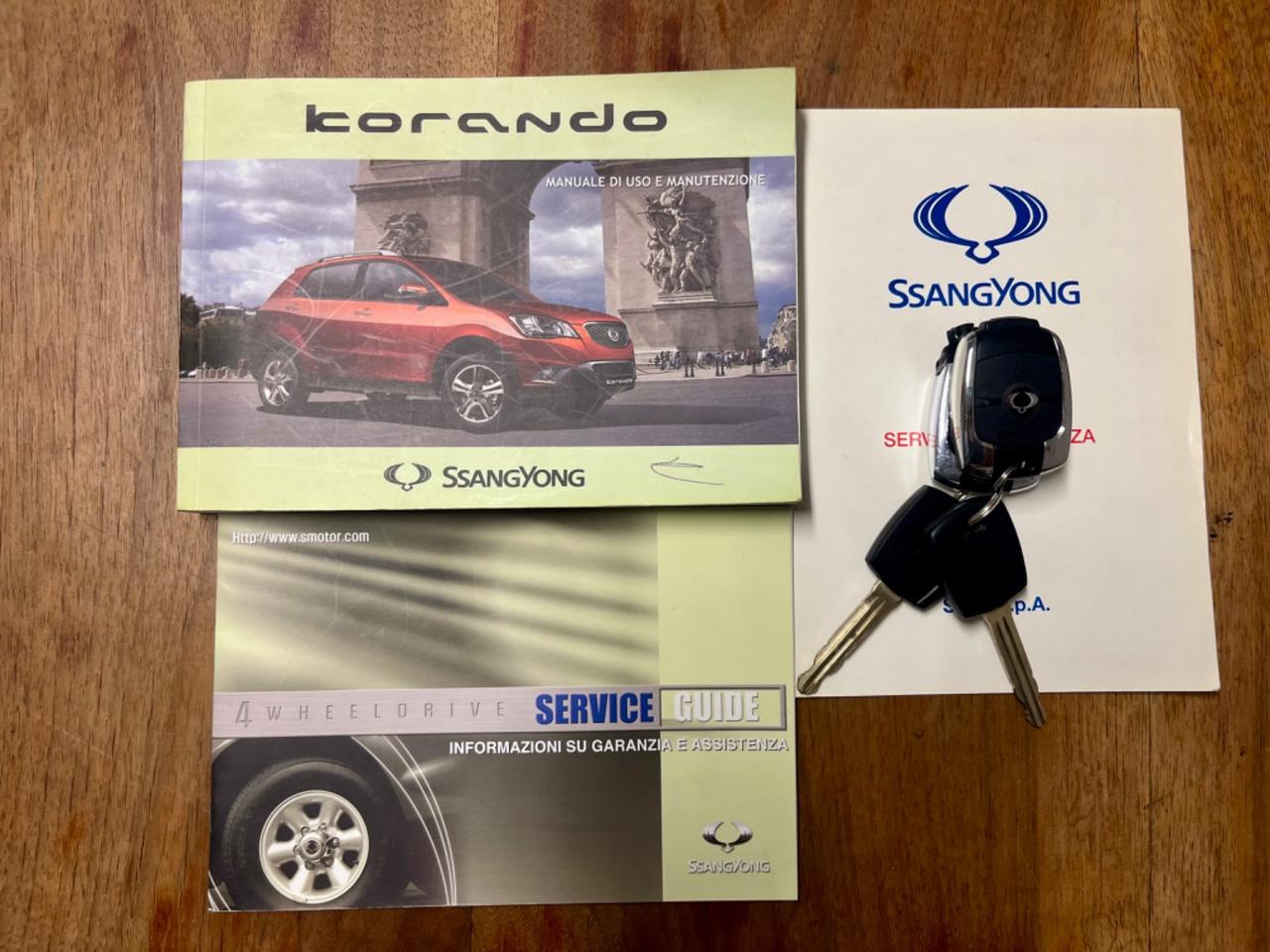 Ssangyong Korando 2.0d 2011 120.000km perfetta