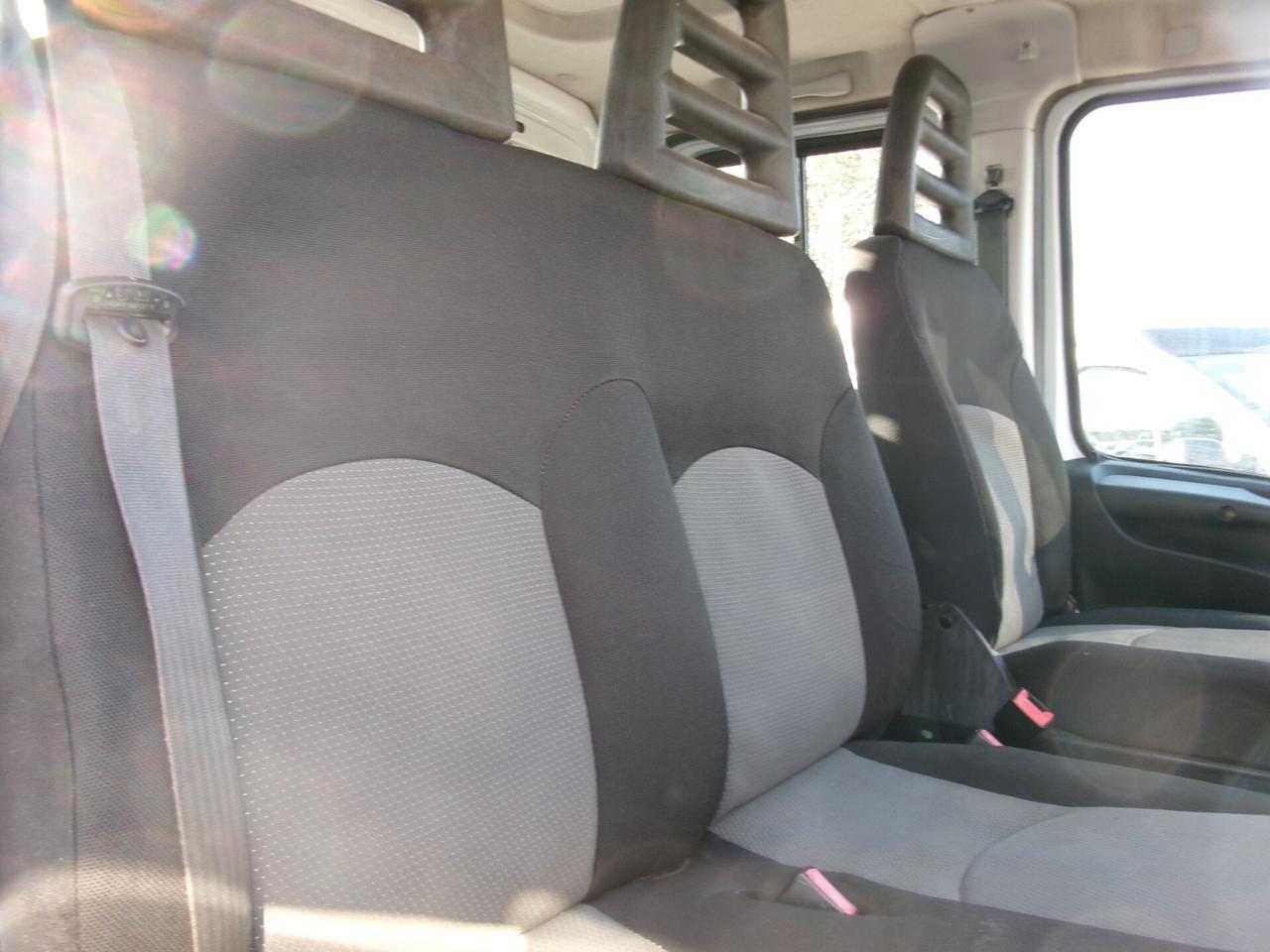 Iveco Daily 35C18 3000 180CV DOPPIA CABINA 7P CASSONE FISSO 3.30 METRI