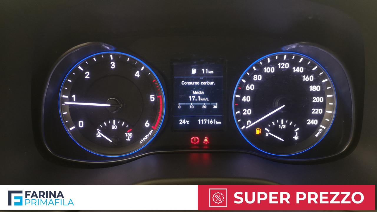HYUNDAI Kona I 2017 - Kona 1.6 crdi Xtech fca 2wd 115cv