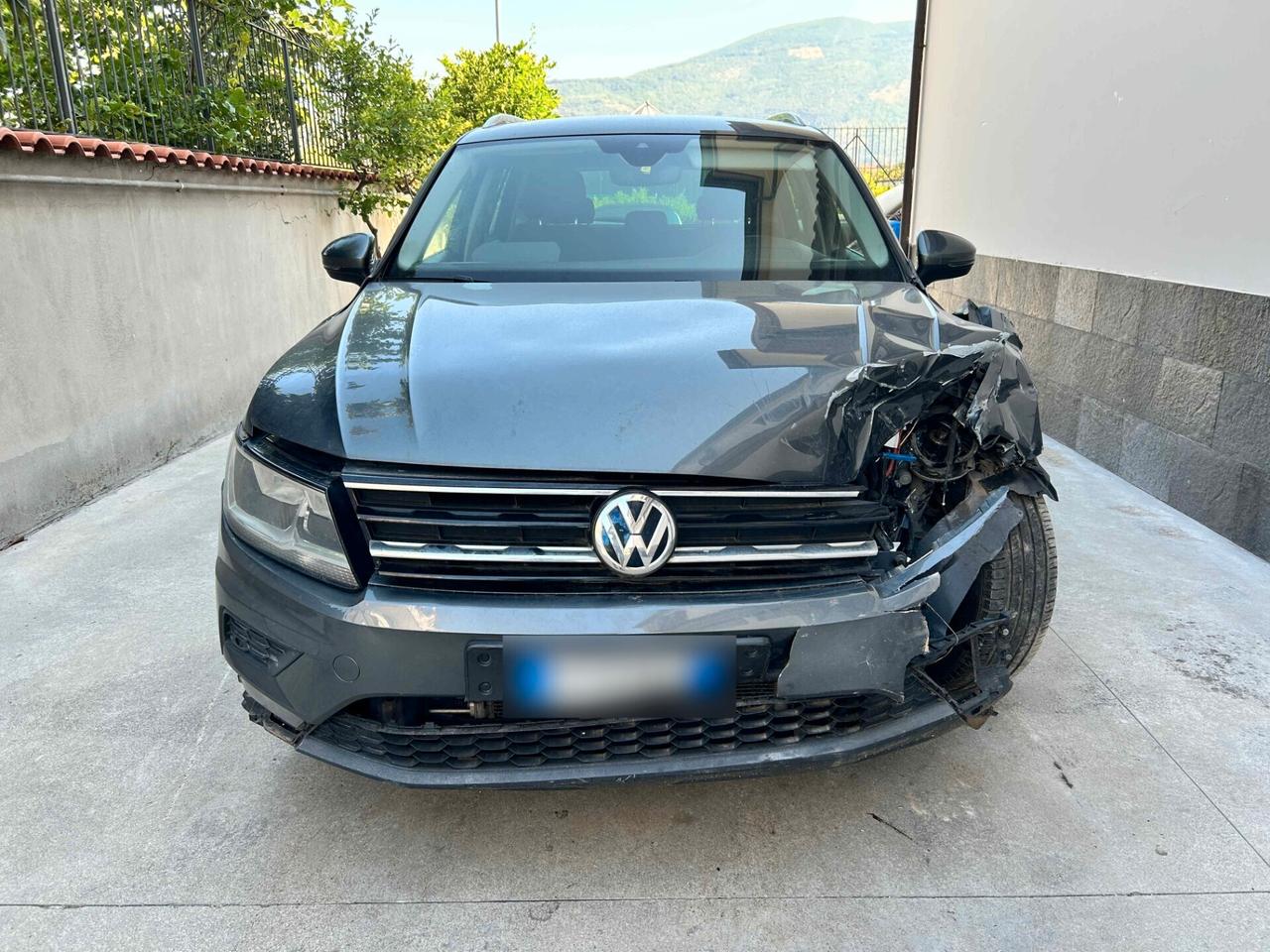 VW Tiguan 2.0 TDI 150CV DSG - 2019 Incidentata