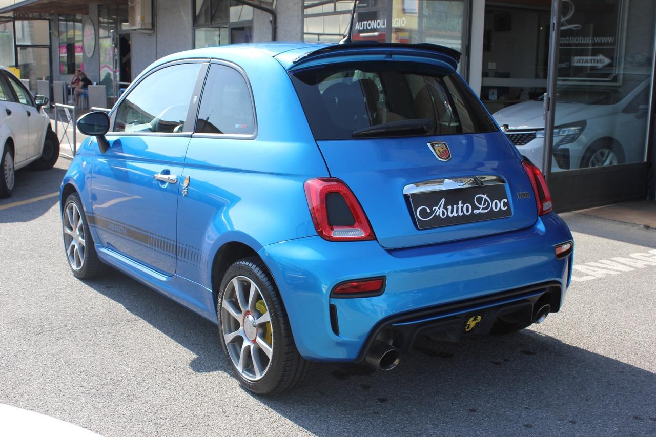 FIAT 500 1.2 69 CV ''LOOK ABARTH 695 TRIBUTO FERRARI INTERNI MISTO PELLE TRAFORATA